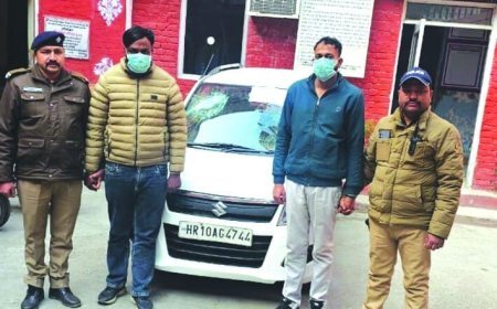 हरिद्वार:- पार्किंग मैनेजर को कार से रौंदने वाले हरियाणा के दो आरोपी गिरफ्तार, 24 घण्टे के अन्दर दबोचे।