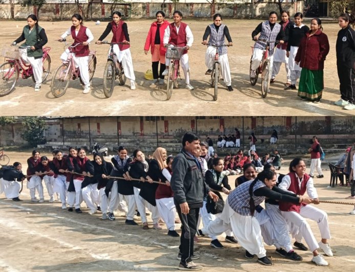 श्री सनातन धर्म प्रकाश चंद्र महाविद्यालय में वार्षिक खेलकूद प्रतियोगिताओं का भव्य शुभारंभ  “स्वस्थ शरीर में ही स्वस्थ मस्तिष्क का निवास होता है” – डॉ. अलका आर्य