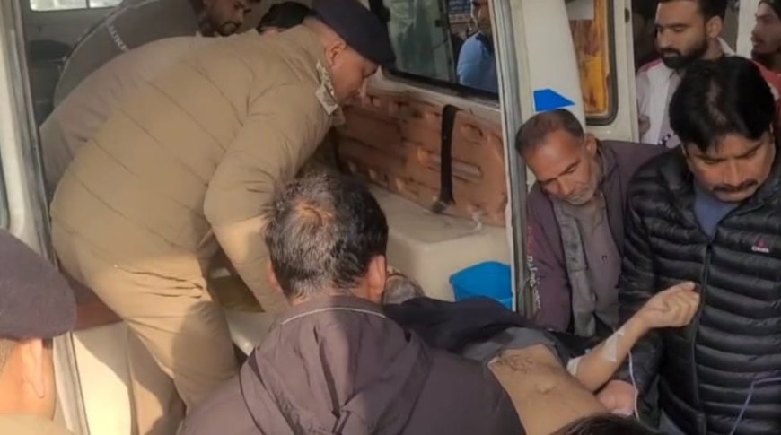 लक्सर फ्लाईओवर के पास पेशी पर ले जाए जा रहे कुख्यात आरोपित पर सरेआम फायरिंग, दो पुलिसकर्मी भी घायल