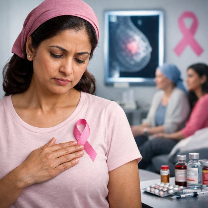 भारत में तेजी से बढ़ रहा ब्रेस्ट कैंसर का खतरा, 30 साल में 1.3 गुना बढ़े मामले; 2050 तक स्थिति हो सकती है और गंभीर....