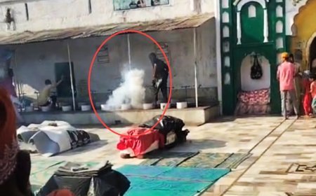आस्था के बीच आतिशबाजी का खेल: दरगाह में रॉकेट कांड से नाराज़गी