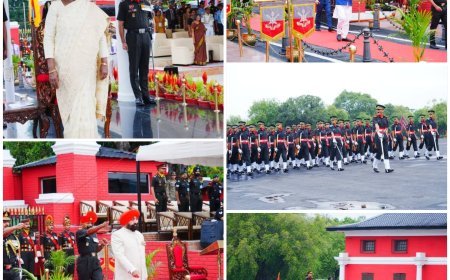 आईएमए में गूंजा ‘अंतिम पग’, राष्ट्रपति द्रोपदी मुर्मू की मौजूदगी में 515 युवा अधिकारी बने राष्ट्र की नई शक्ति, 9 महिला कैडेटों ने रचा इतिहास"