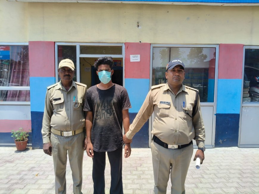 ढाई लाख की स्मैक के साथ नशा तस्कर गिरफ्तार, मंगलौर पुलिस की बड़ी कार्रवाई