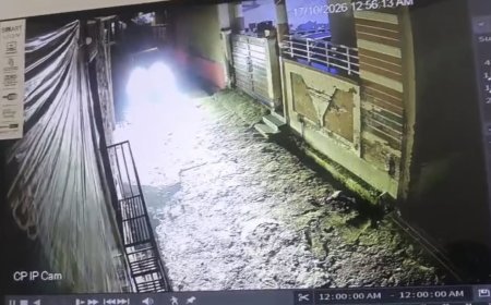 कोतवाली मंगलौर क्षेत्र के पीरपुरा में बेखौफ बदमाशों की दबंगई! पीरपुरा में घर के बाहर चलाई गोली, CCTV में कैद हुई वारदात